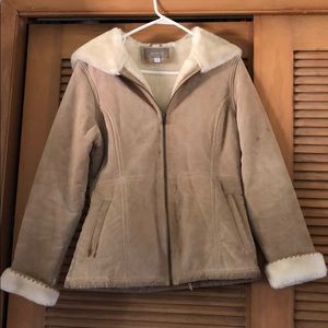 ❄️ REAL LEATHER winter coat❄️